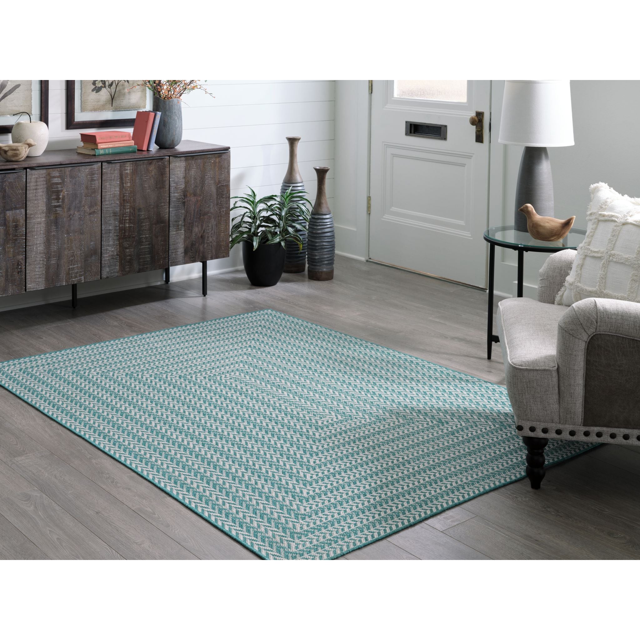 Atlow 8'x10' Area Rug - Soft & Durable Modern Living Room Carpet for Home Decor, Bedroom, Office | Non-Slip & Easy to Clean