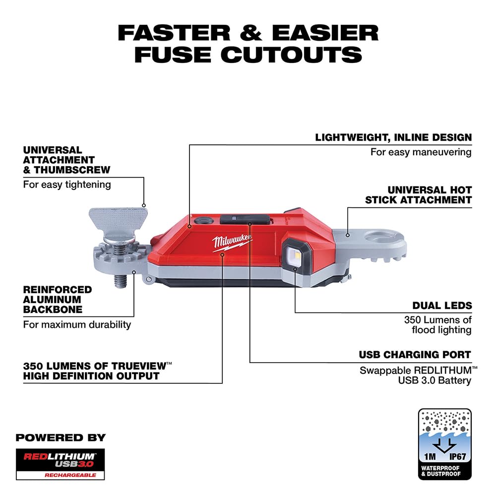 MILWAUKEE USB Rechargeable Utility Hot Glue Gun - Cordless Glue Gun for DIY Crafts, Home Repairs & Woodworking Projects | Fast Heating, Portable Design for On-the-Go Use