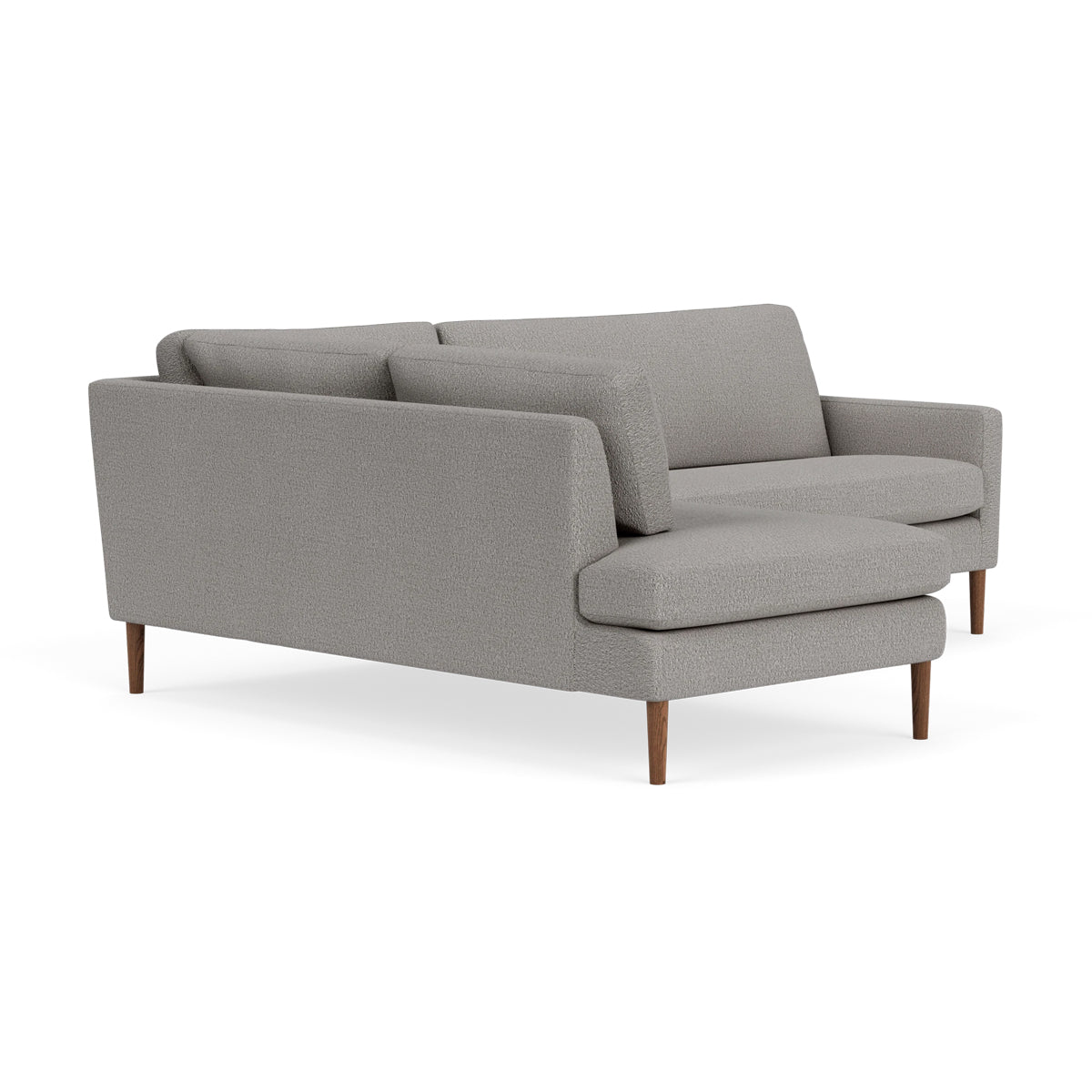 Astha Boucle Left Corner Sofa - Modern L-Shaped Sectional Couch for Living Room, Lounge & Office - Soft Fabric Upholstery, Comfortable Seating for Home Decor