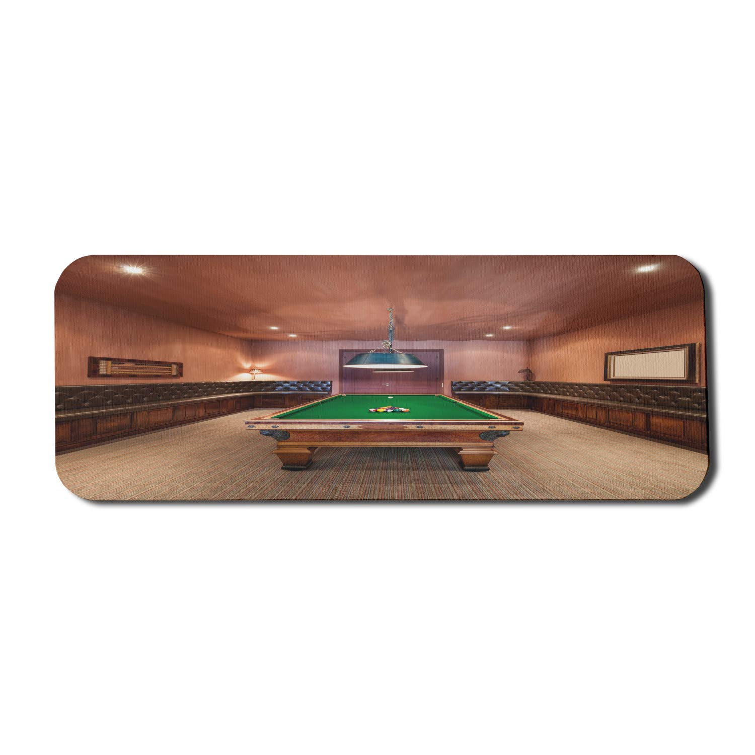 Ambesonne Modern Gaming Mouse Pad - Non-Slip Rubber Base, 31