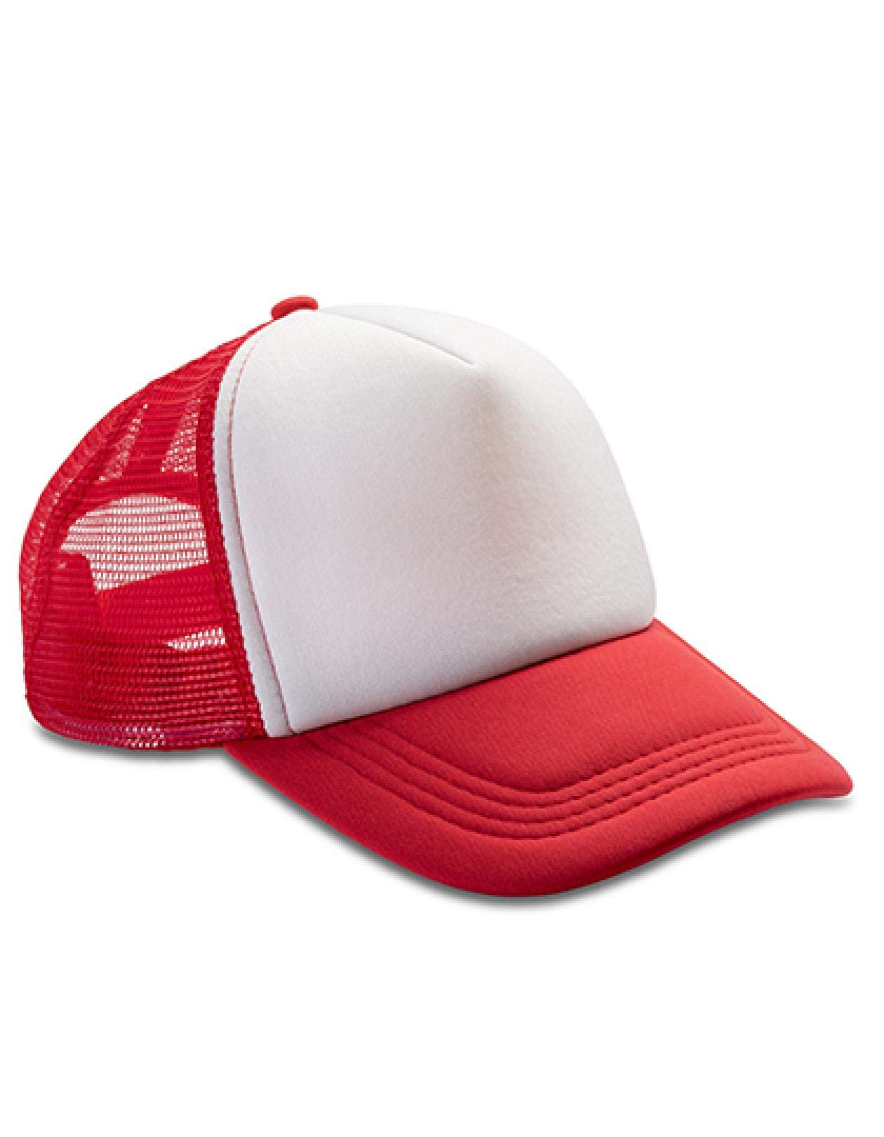 Result Core Half Mesh Trucker Cap - Breathable & Stylish Baseball Hat for Men & Women - Perfect for Outdoor Sports, Hiking, and Casual Wear