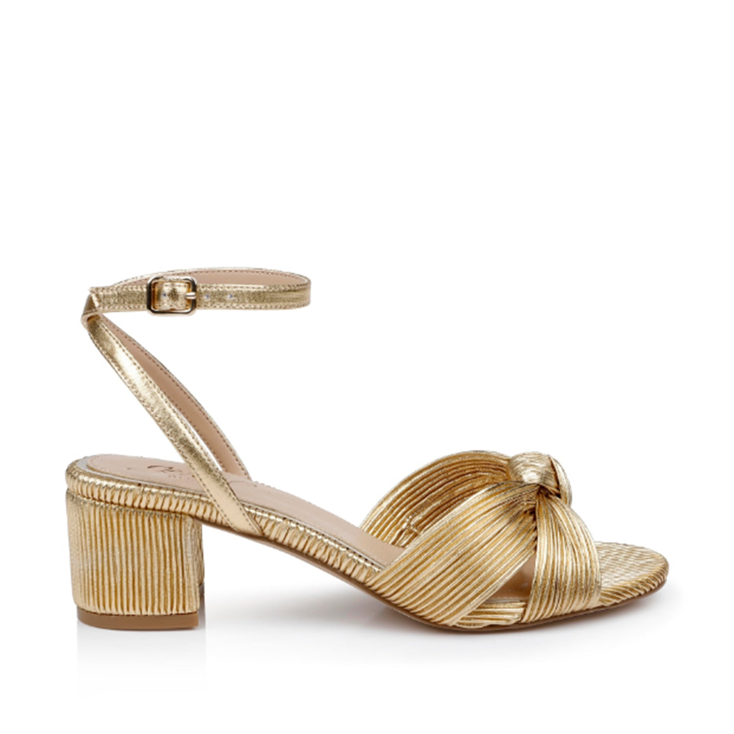 Badgley Mischka Women's Hudson Gold Heels - Elegant Evening Shoes for Weddings, Parties & Special Occasions
