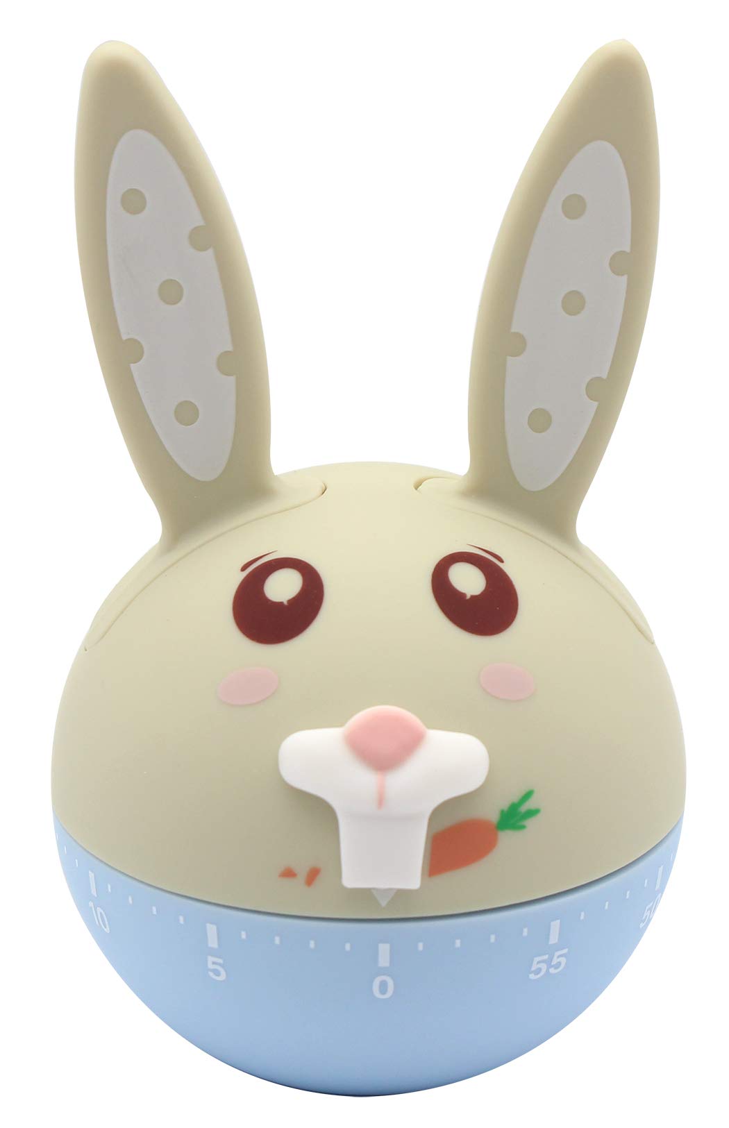 Rabbit-Shaped Kitchen Timer for Cooking, Baking & Grilling - Digital Food Timer with Loud Alarm, Magnetic Back & Stand - Perfect for Home, Restaurant & BBQ Use