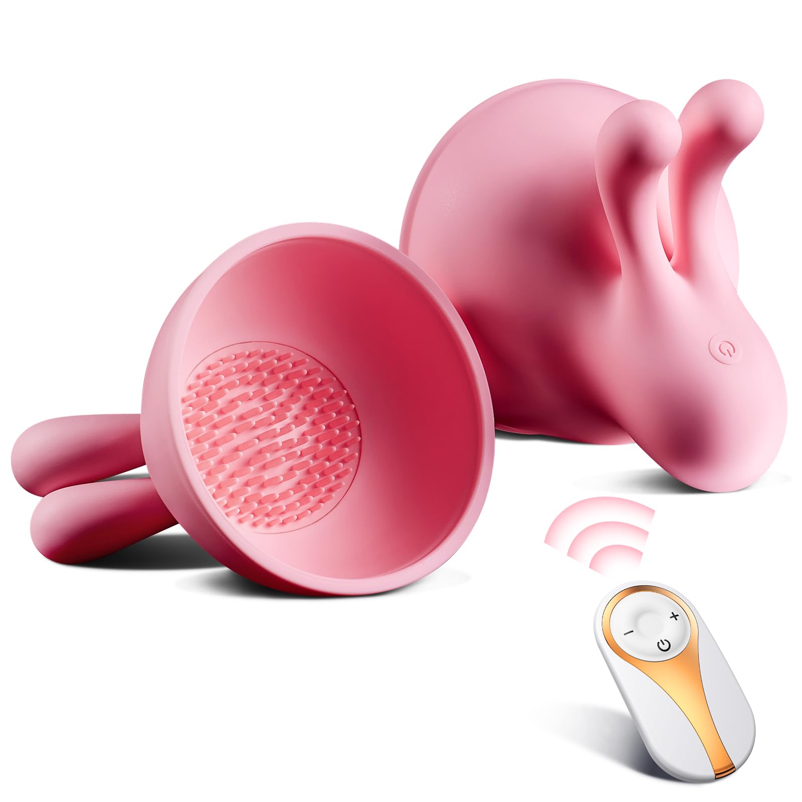 Wireless Nipple Vibrator with 10 Speed Modes - Rechargeable Adult Toy for Women & Couples, Remote Control Clitoral & Nipple Stimulator - Perfect for Foreplay, Spicing Up Relationships & Solo Pleasure