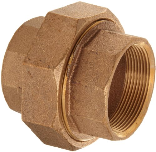 Merit Brass X187-12 NPT Female Union - Class 125 Brass Pipe Fitting (3/4