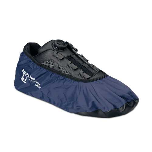 Ebonite Non-Slip Dry Dog Bowling Shoe Covers - Navy Blue Waterproof Paw Protectors for Indoor/Outdoor Bowling, Training & Pet Grooming