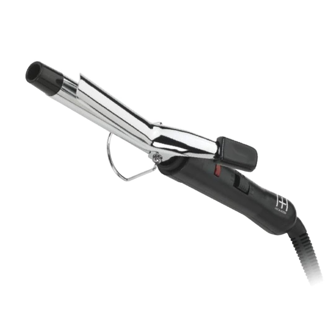5/8 Inch Silver Professional Hair Curling Iron Wand - Perfect for Beach Waves, Loose Curls & Salon-Style Hairstyles at Home