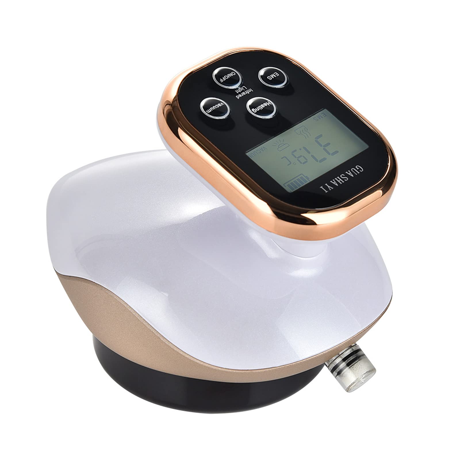 YUNZHIDUAN Electric Cupping Therapy Set - 2800mAh Rechargeable Vacuum Massager with Gua Sha Scraping Tools for Pain Relief & Muscle Recovery | Portable Body Massage Kit for Home, Gym & Spa Use
