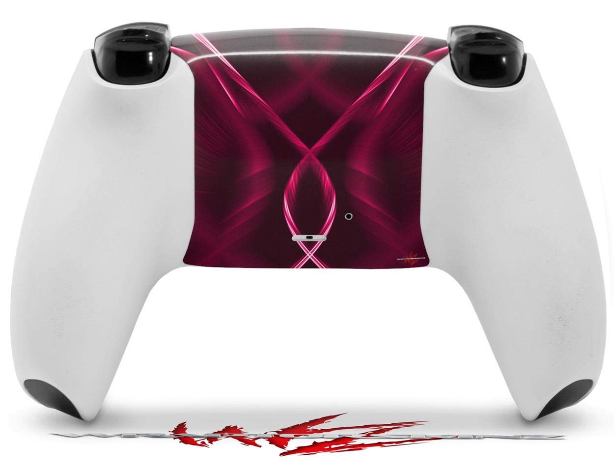 PS5 DualSense Controller Skin Wrap - Abstract Pink for Gaming Protection