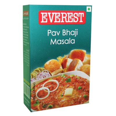 Everest Pav Bhaji Masala Spice Blend - 100g (Pack of 3) - Authentic Indian Seasoning for Pav Bhaji, Sandwiches & Snacks
