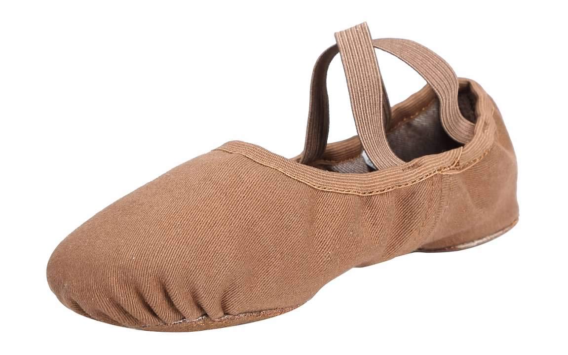 Linodes Girls Dance Shoes - Stretch Canvas Split Sole Ballet Shoes for Women & Teens - Perfect for Ballet, Jazz, Contemporary Dance Classes & Performances