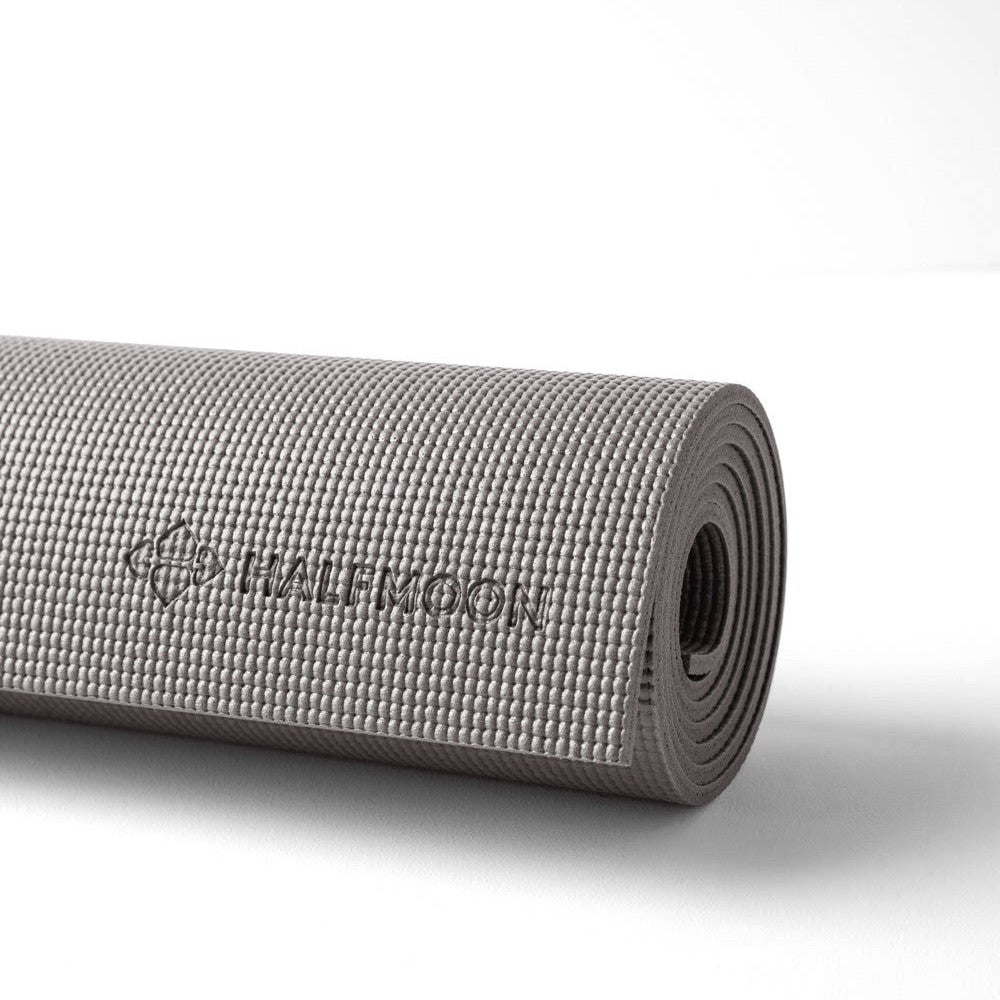 Essential Yoga Mat for Home & Studio - Non-Slip Half Moon Exercise Mat for Pilates, Meditation & Fitness - Perfect for Yoga Beginners & Professionals