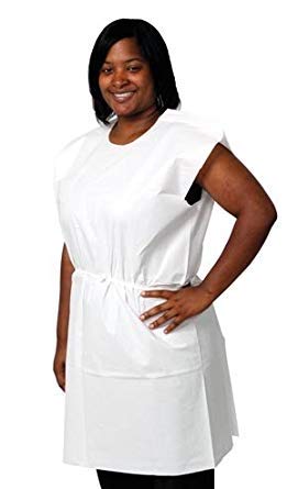 Pro Advantage P750333 Disposable Exam Gown - 3-Ply Tissue, 30