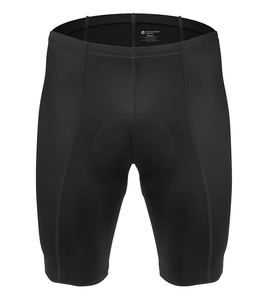 Men's Century Padded Cycling Shorts for Long Distance Performance - 3 Inseam Options | Comfortable Bike Shorts for Road Cycling, Mountain Biking & Indoor Training