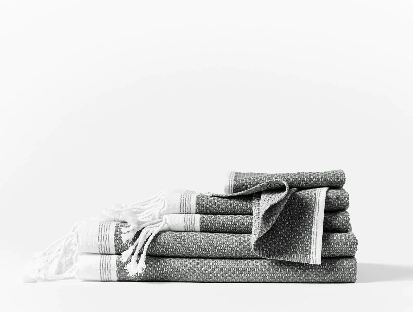 Premium Organic Cotton Mediterranean Beach Towels - Soft, Absorbent & Quick-Drying - Perfect for Pool, Beach, Vacation & Spa Use