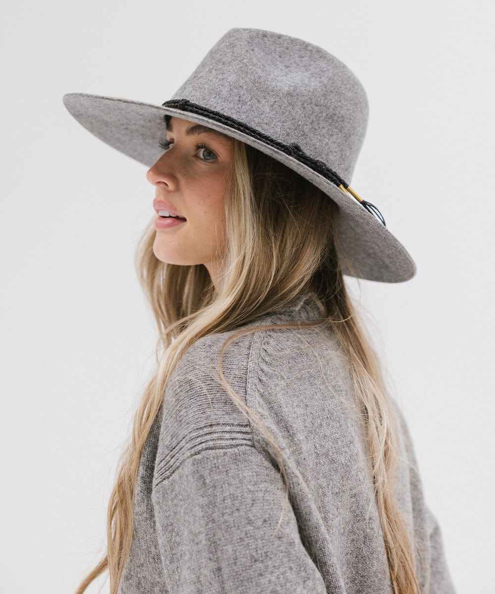 Scottie Wide Brim Fedora Hat for Women & Men - Stylish Sun Hat for Outdoor Activities, Beach, Travel & Summer Fashion