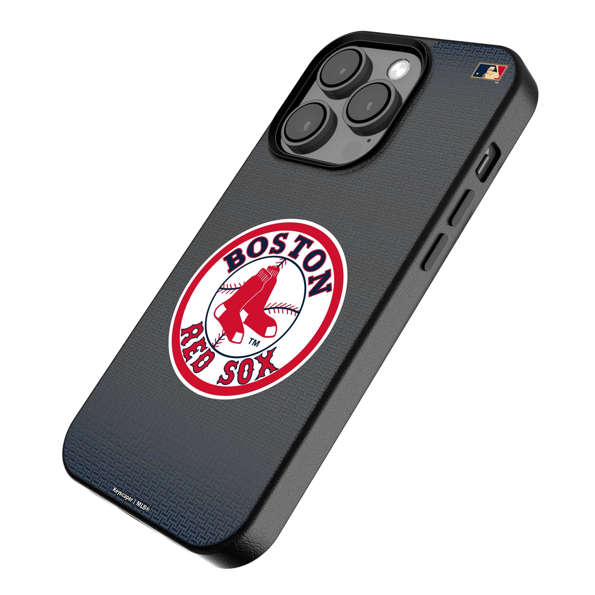Boston Red Sox 1976-2008 Cooperstown Collection Linen MagSafe Compatible Phone Case for iPhone 14/13/12 Pro Max - Vintage Baseball Fan Gift for Game Day & Everyday Use