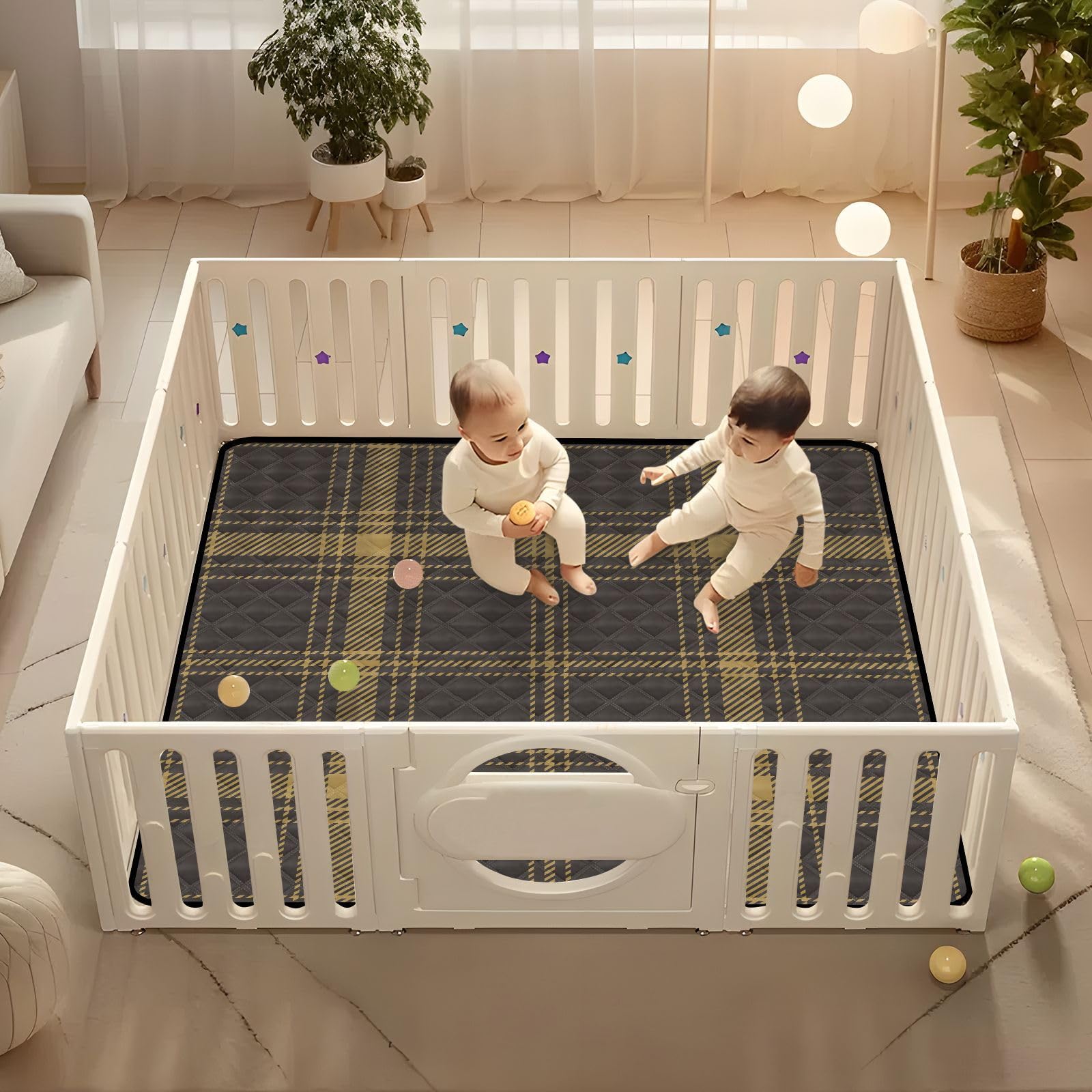 Soft Thick Non-Toxic Baby Play Mat - 50