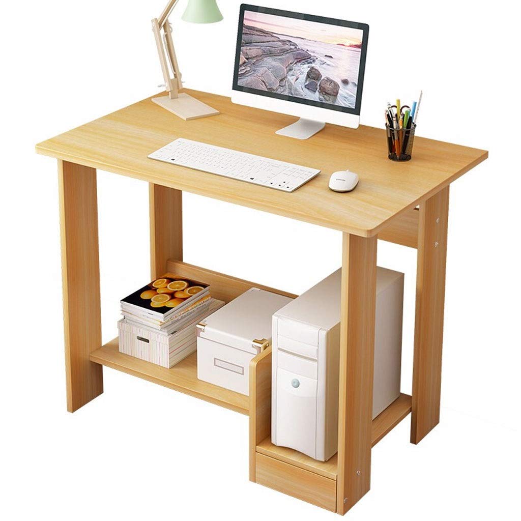 Ergonomic Study Table & Writing Desk for Home Office - Adjustable Laptop Computer Desk for Students, Gaming & Work - Perfect for Small Spaces, Dorm Rooms & Remote Workstations