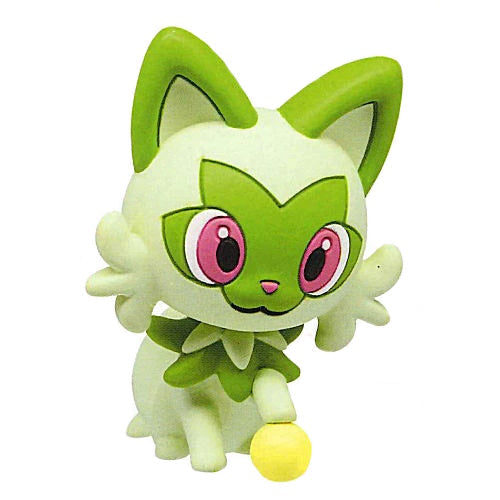 Pokemon Sprigatito Collection - Takara Tomy 1.5 Inch Mini Figure Toy for Kids & Collectors - Perfect for Display, Gifts, and Pokemon Battles