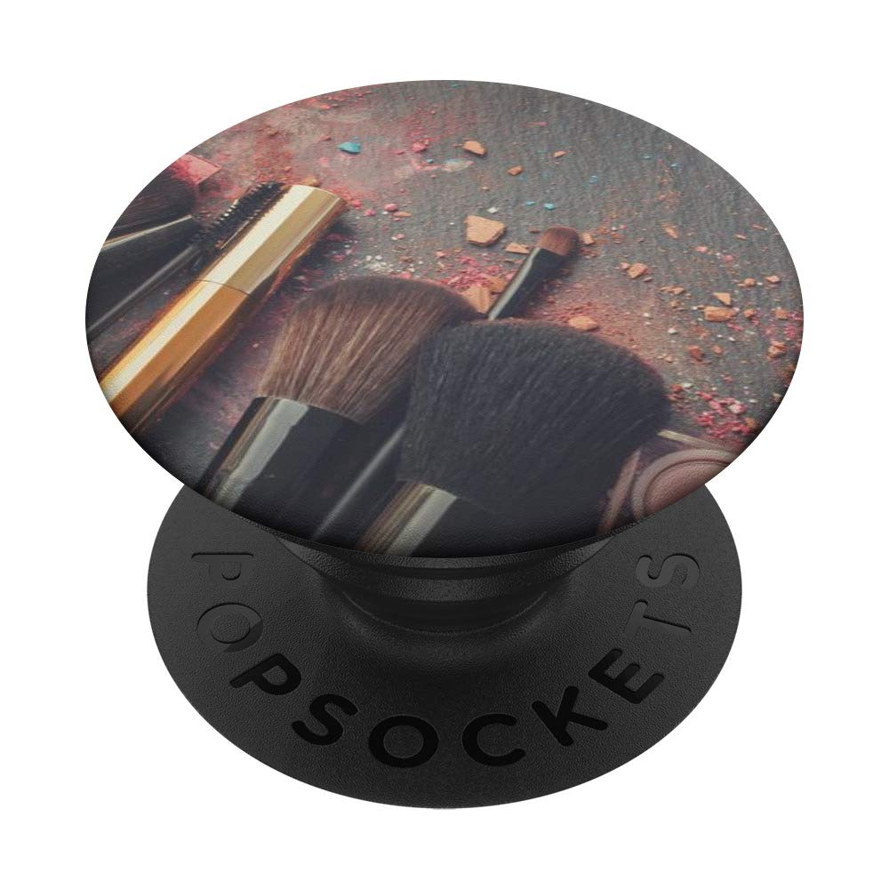 Best Makeup Blushes & Powder PopSockets PopGrip - Swappable Phone Grip for iPhone, Samsung & Tablets - Perfect for Selfies, Makeup Touch-ups & Secure Phone Handling