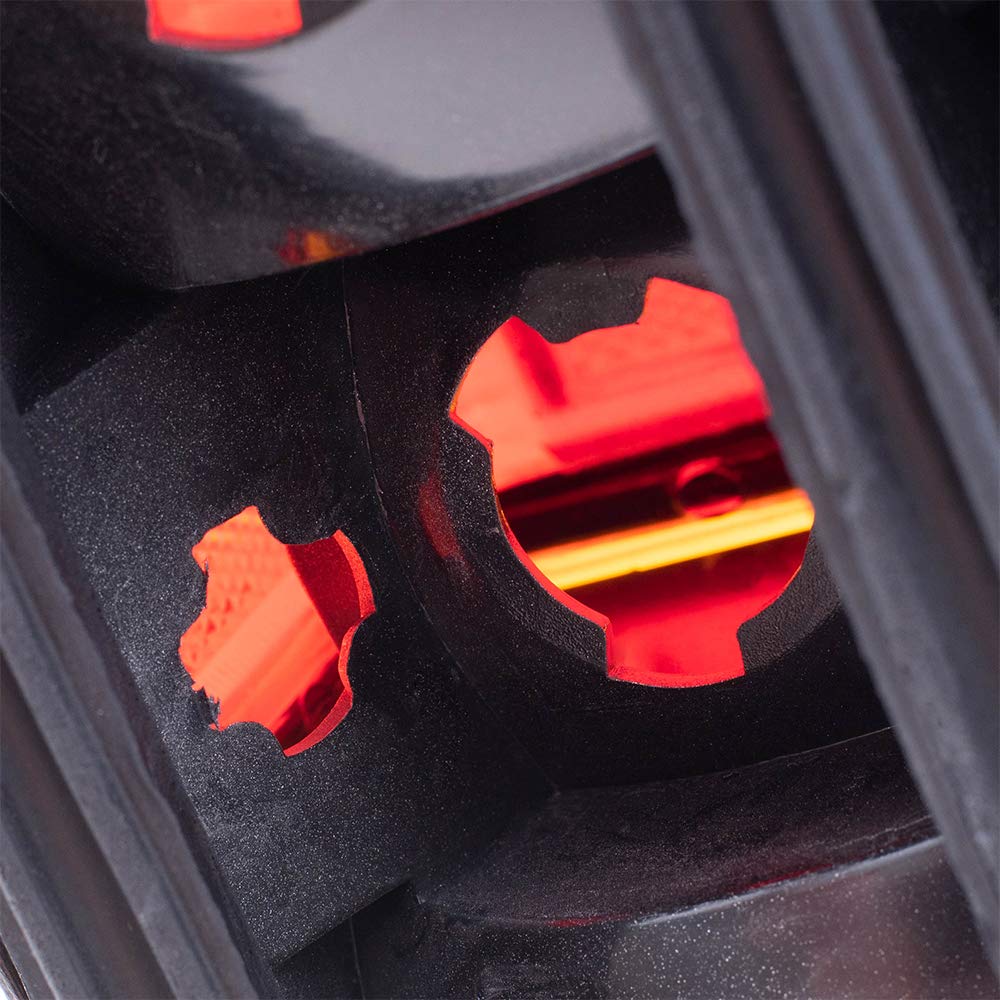 Brock Replacement Tail Light Set for 1984-1996 Jeep Cherokee - Driver & Passenger Side (4720501 & 4720500) - Perfect for Restoration, Off-Roading & Classic Car Maintenance