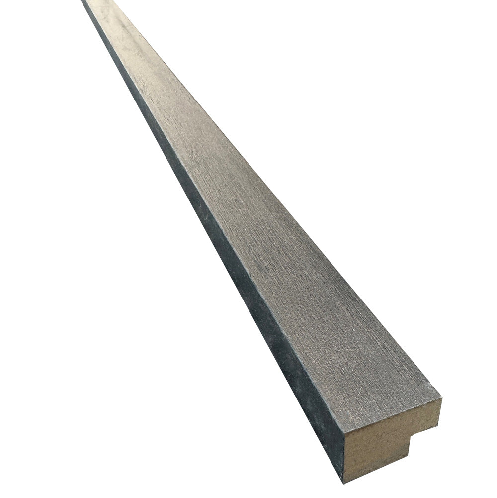 WOODFLEX Black Wall Panel Edging 2700mm - Perfect for Home Renovation, DIY Projects, and Interior Design