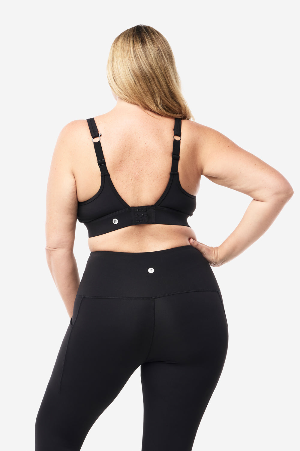 Adjustable Sports Bra for Women - High Impact Support, Breathable & Comfortable - Perfect for Running, Yoga & Gym Workouts - Black