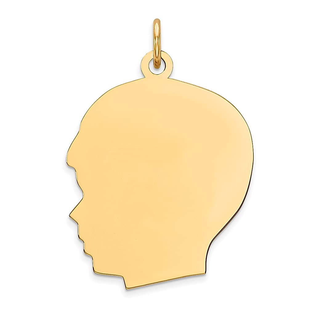 925 Sterling Silver Gold Plated Engravable Boy & Girl Disc Pendant Necklace - Personalized Baby Name Jewelry for Women - Perfect Gift for Mom, Grandma & Newborn Celebrations (Baptism, Baby Shower, Christening Gifts)