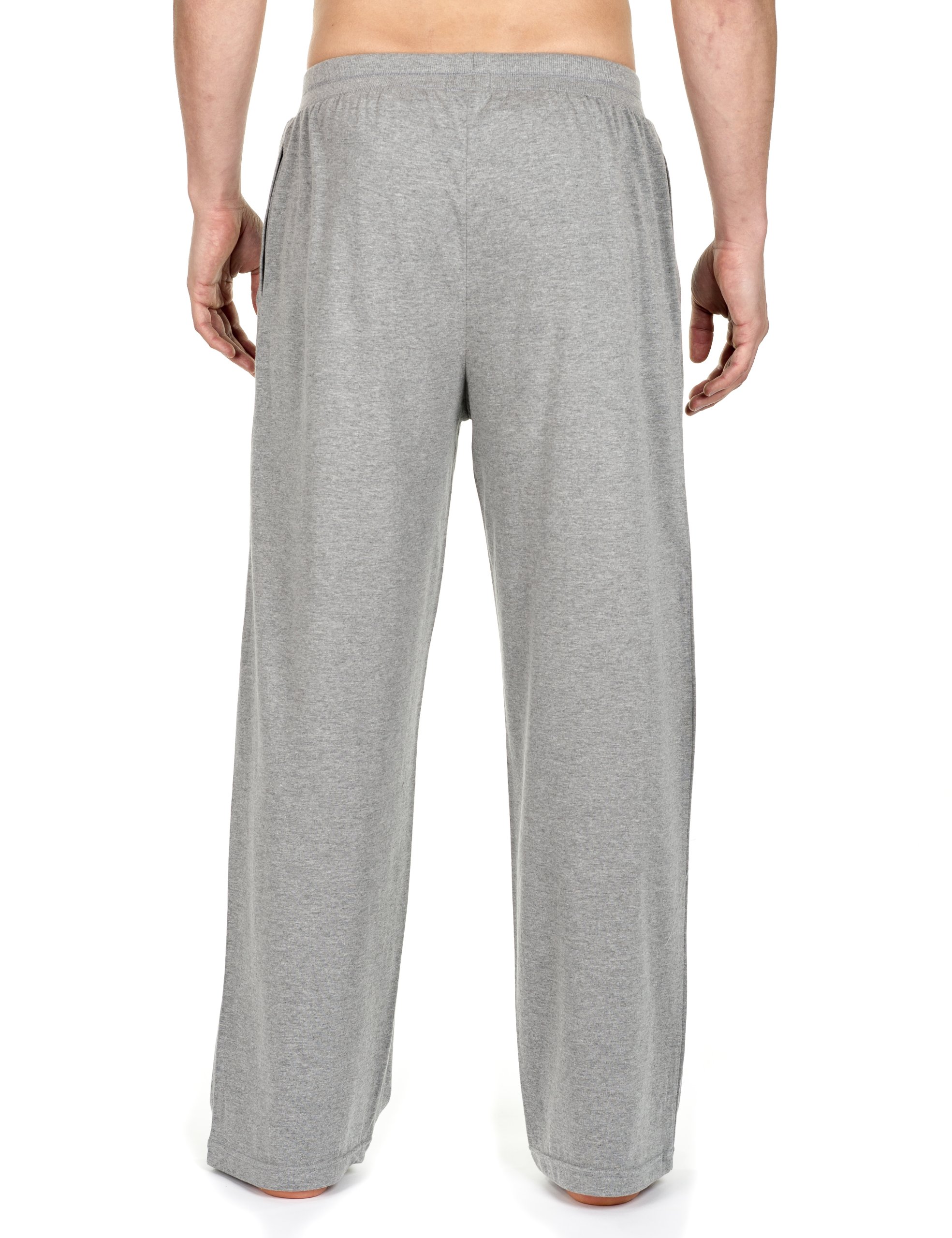 Premium Men's Knit Lounge & Sleep Pants - Soft Comfortable Relaxing Pajama Bottoms for Home, Travel & Lounging