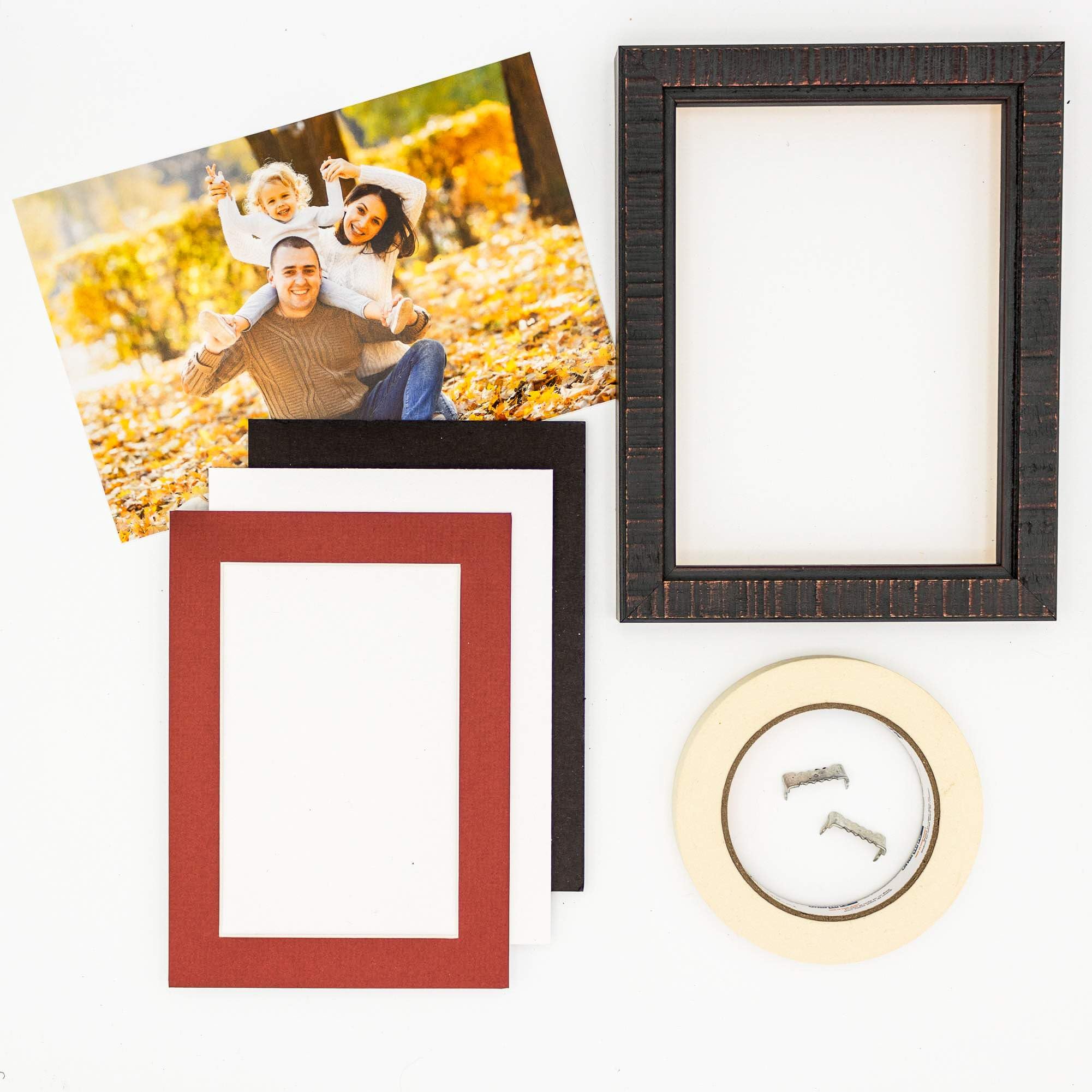 20x38 Acid-Free Brick Red Bevel Cut Mat Board for 15x30 Photos - 4-Ply Archival Quality with Backing Board & Self-Seal Crystal Clear Photo Mat Bag - Perfect for Picture Framing, Scrapbooking, Art Displays and Home Decor