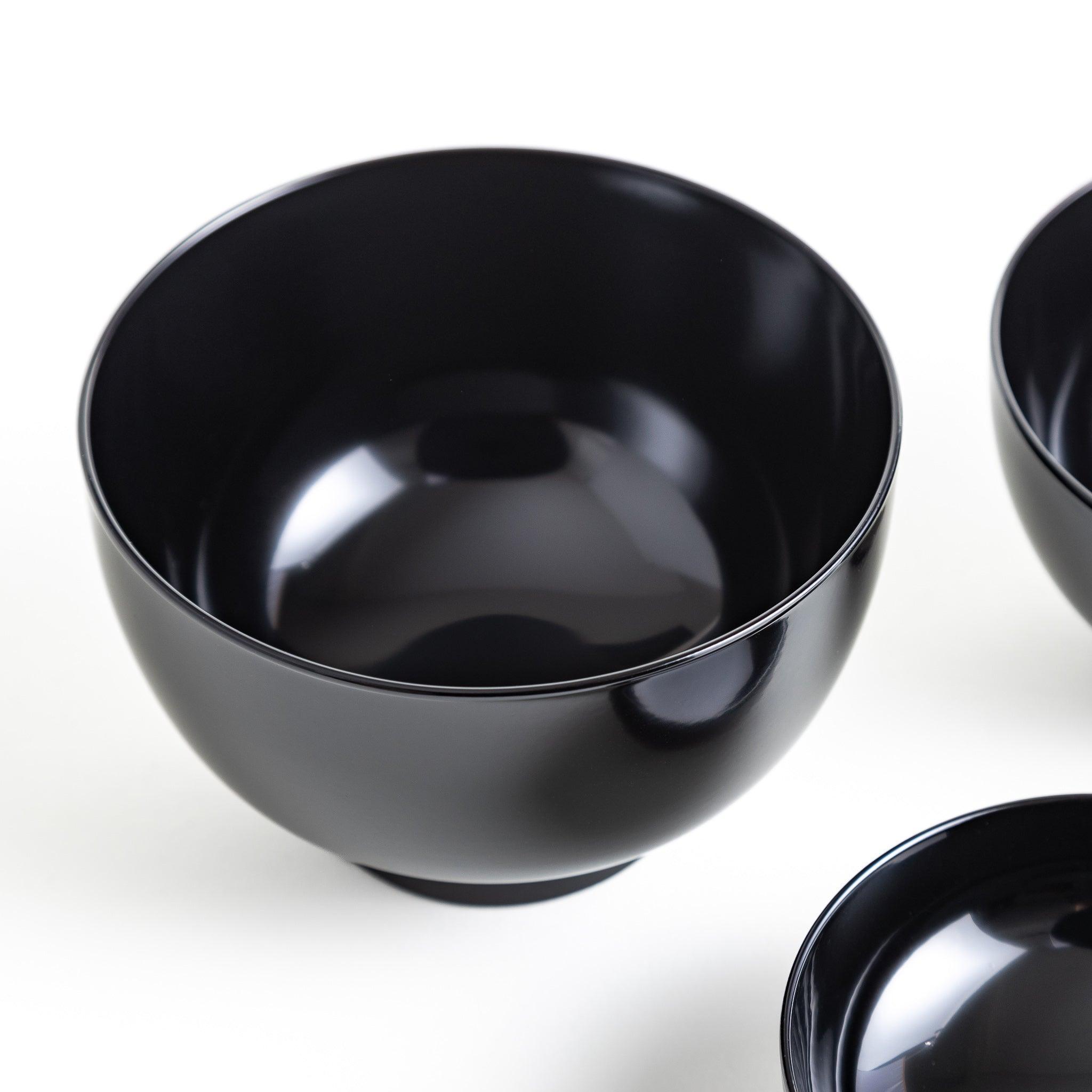 Premium 5-Piece Nested Oryoki Set - Traditional Japanese Zen Buddhist Meal Bowls for Mindful Eating, Meditation Retreats & Home Dining