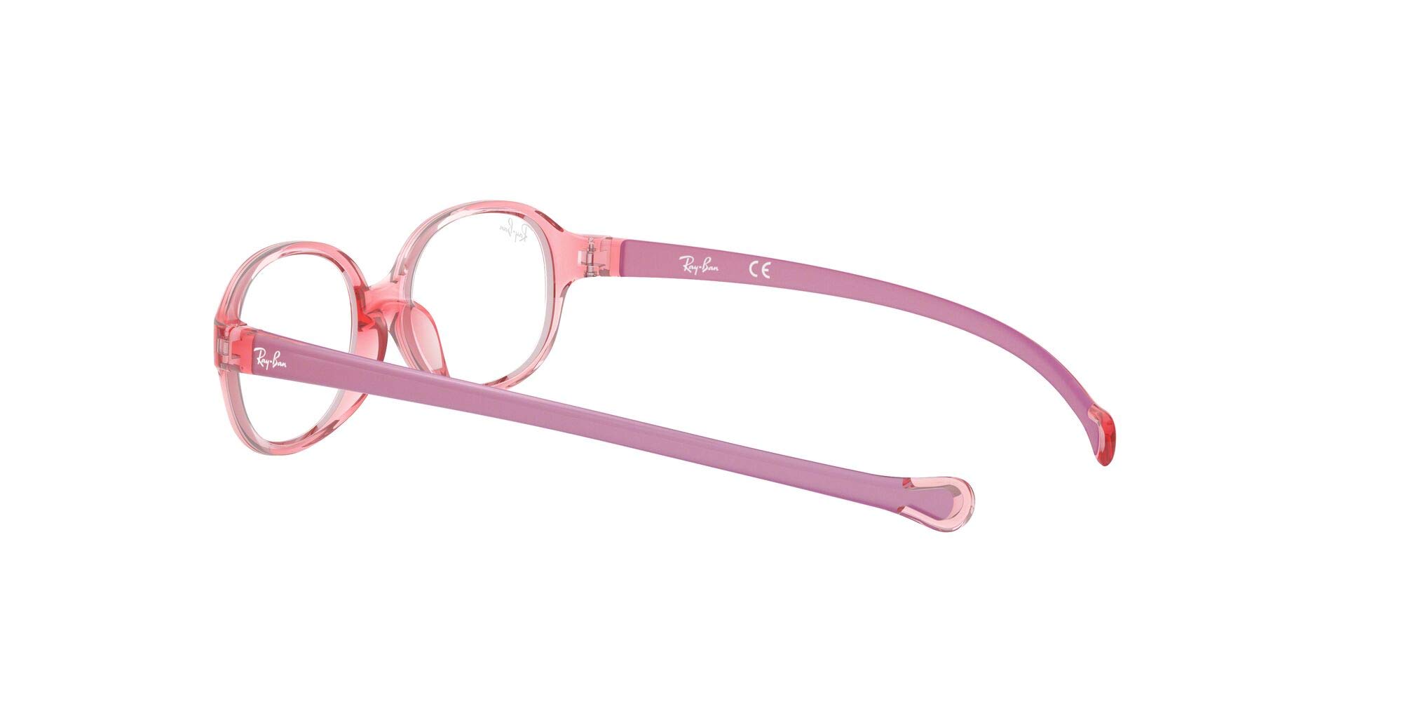 Ray-Ban Kids' Ry1587 Oval Prescription Eyeglass Frames - Lightweight & Durable for School, Sports & Everyday Wear | UV Protection & Comfortable Fit