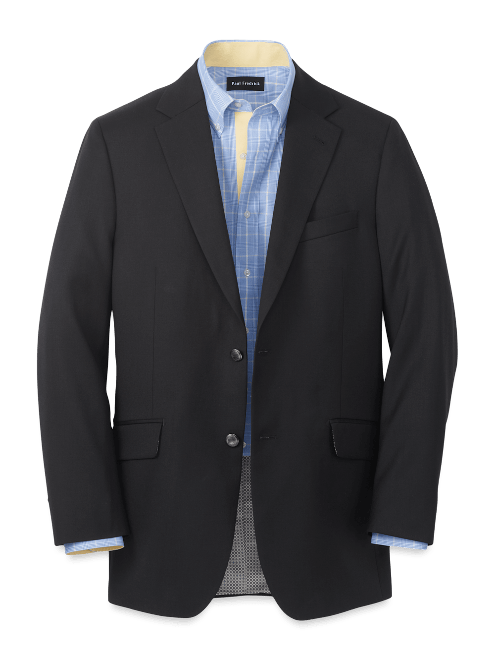 Stylish Black Travel Blazer for Men & Women - Wrinkle-Resistant Lightweight Blazer for Business Trips, Flights & Formal Occasions