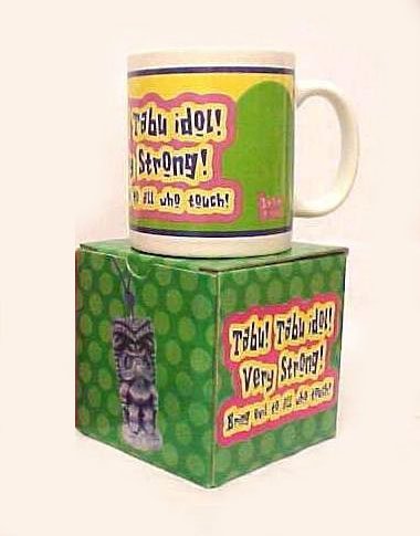 Tabu Idol Ceramic Mug – 11oz Coffee Cup with Handle, Unique Gift for Tea & Coffee Lovers, Perfect for Home, Office & Gifts