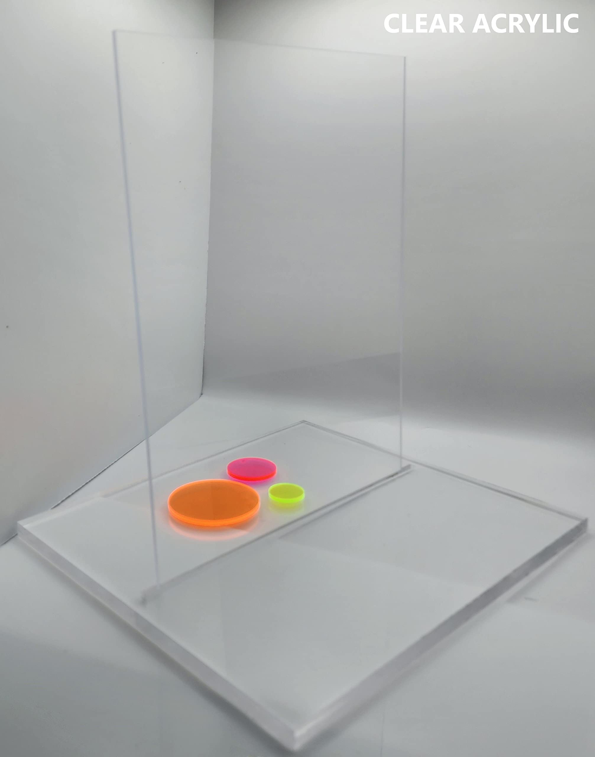 Clear Acrylic Plexiglass 12x12