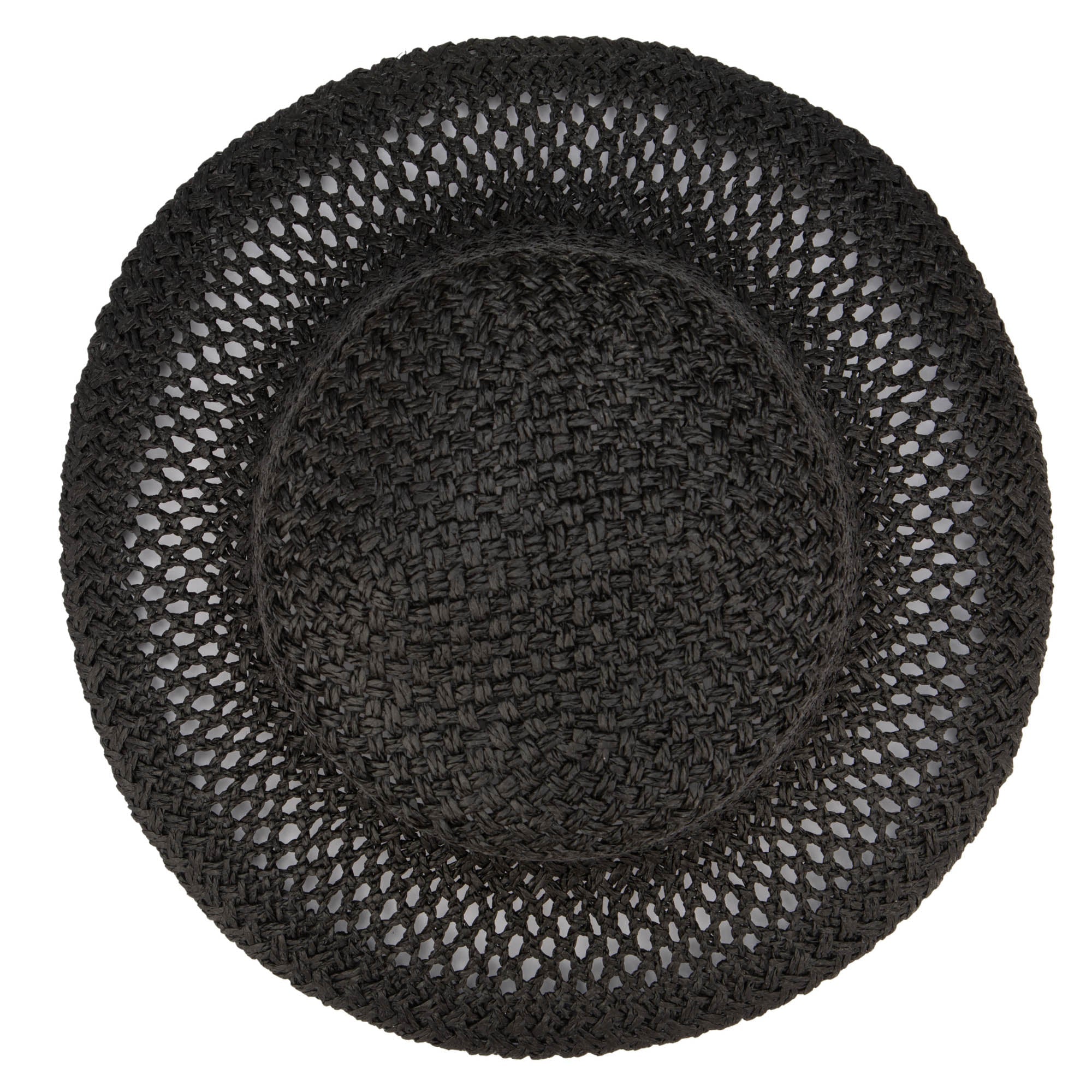 Stylish Woven Paper Bucket Hat with Breathable Ventilation - Perfect for Beach, Outdoor Activities & Summer Fashion