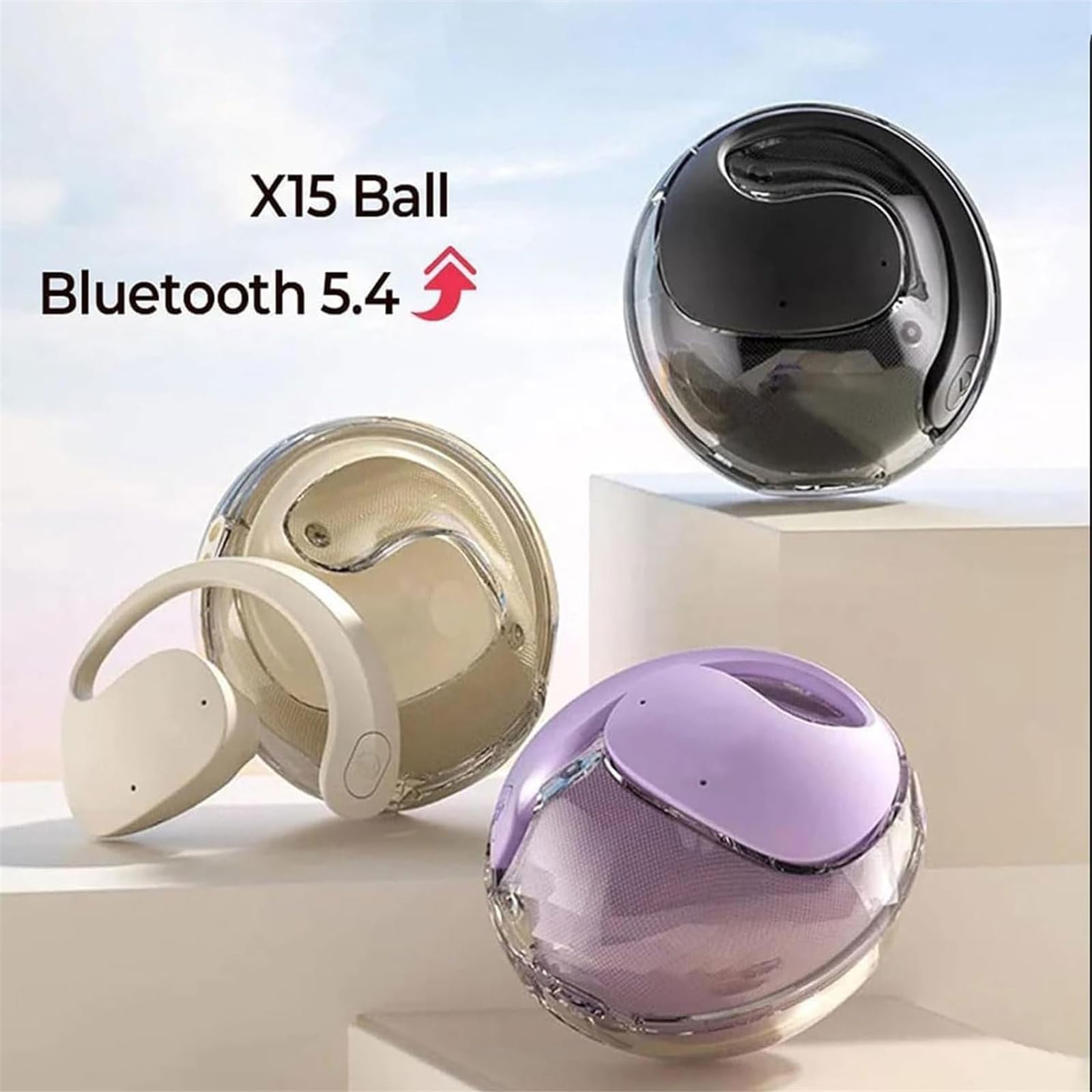 Eowen Wireless Bluetooth Earbuds with Intelligent Noise Cancellation - Premium Sound Quality for Gym, Running, Travel & Work