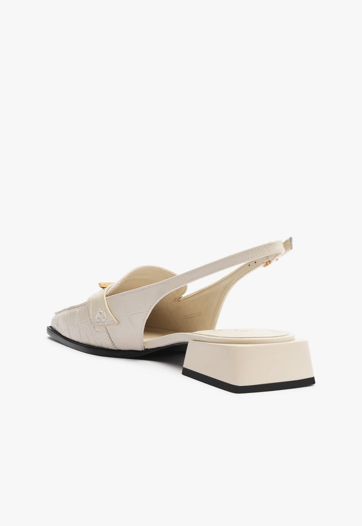 Arizona Sling Block Leather Pump Women's Comfortable Heels - Perfect for Office, Party & Evening Wear | Stylish & Supportive Footwear for Any Occasion