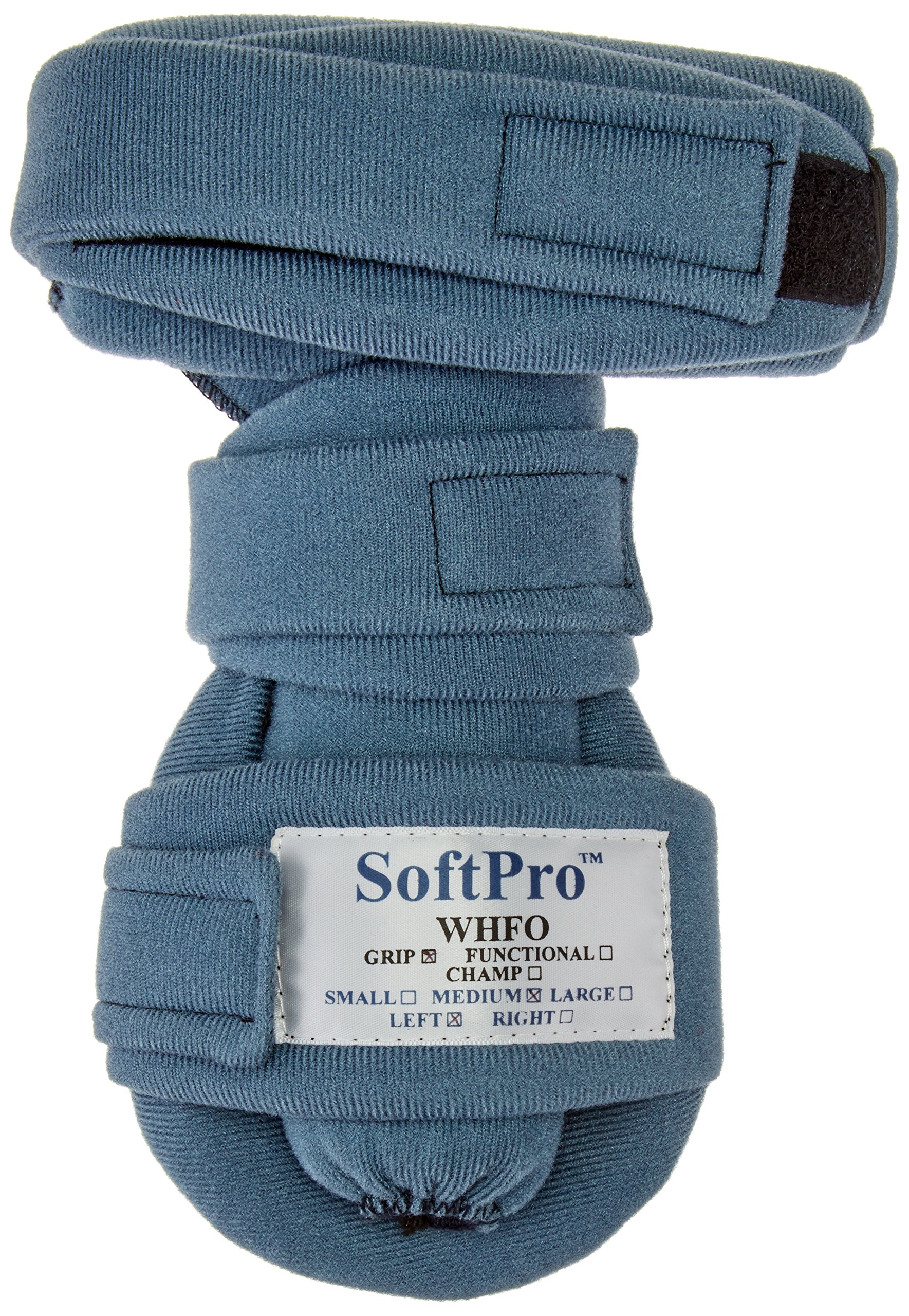 SoftPro Grip Left Medium Hand Support - Ergonomic Hand Brace for Arthritis & Carpal Tunnel Relief - Ideal for Daily Activities, Typing & Sports Recovery