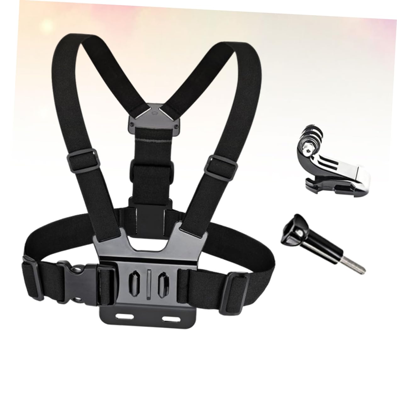 Artibetter 2-Pack Breast Tape & Chest Strap for GoPro Hero 4/3+/3/2/1 - Sports Camera Accessories for Hands-Free Action Shots During Running, Cycling & Outdoor Adventures