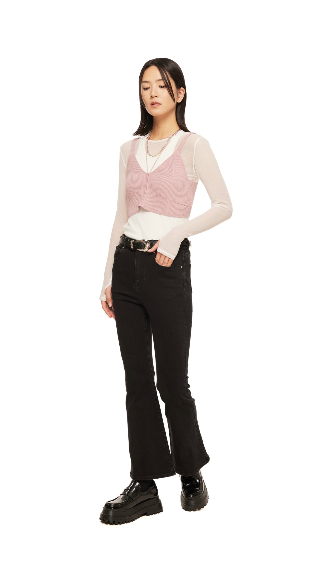 Women's Stylish Lace-Up Knit Vest - Lightweight Cardigan Sweater for Layering Outfits | Perfect for Fall Fashion, Office Wear & Casual Dates