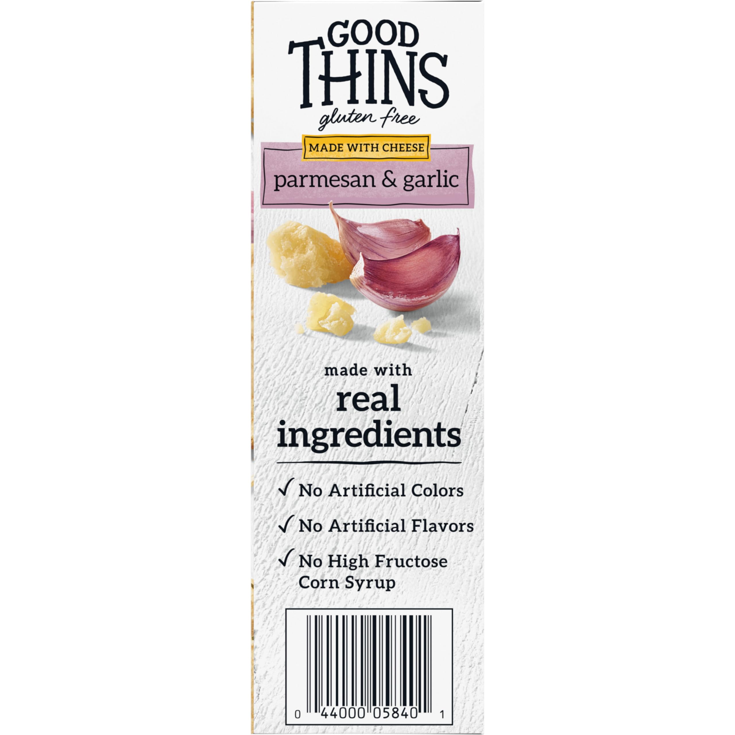Gluten Free Parmesan & Garlic Rice & Cheese Snacks - 6 Pack (3.5 oz Each) | Bulk Healthy Crackers for Parties, School Lunches & On-the-Go Snacking