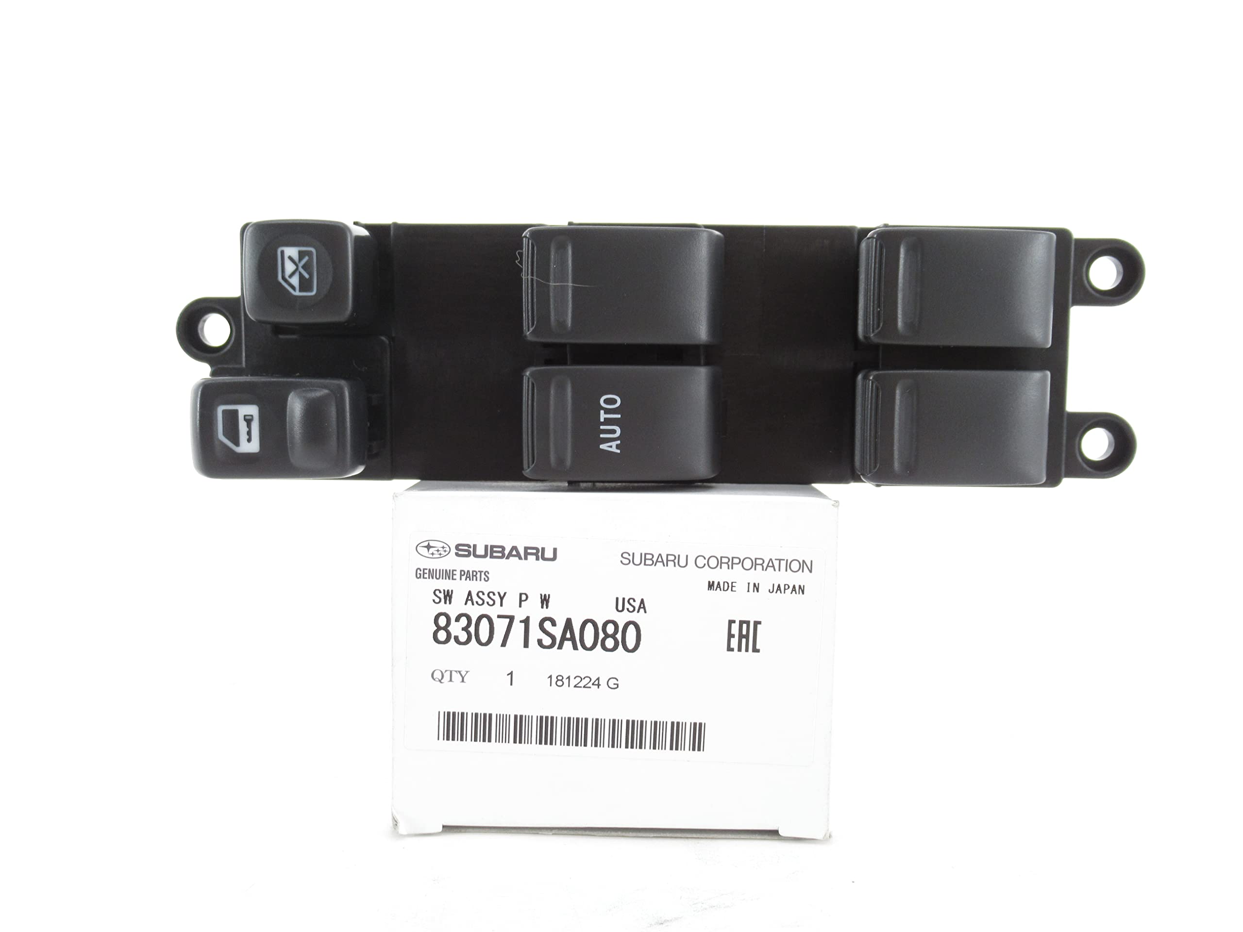 Subaru Door Window Switch Panel 83071SA080 - Replacement Power Window Control for Subaru Outback, Forester, Legacy | Easy Installation & Durable Design | Perfect for Car Repairs & Upgrades