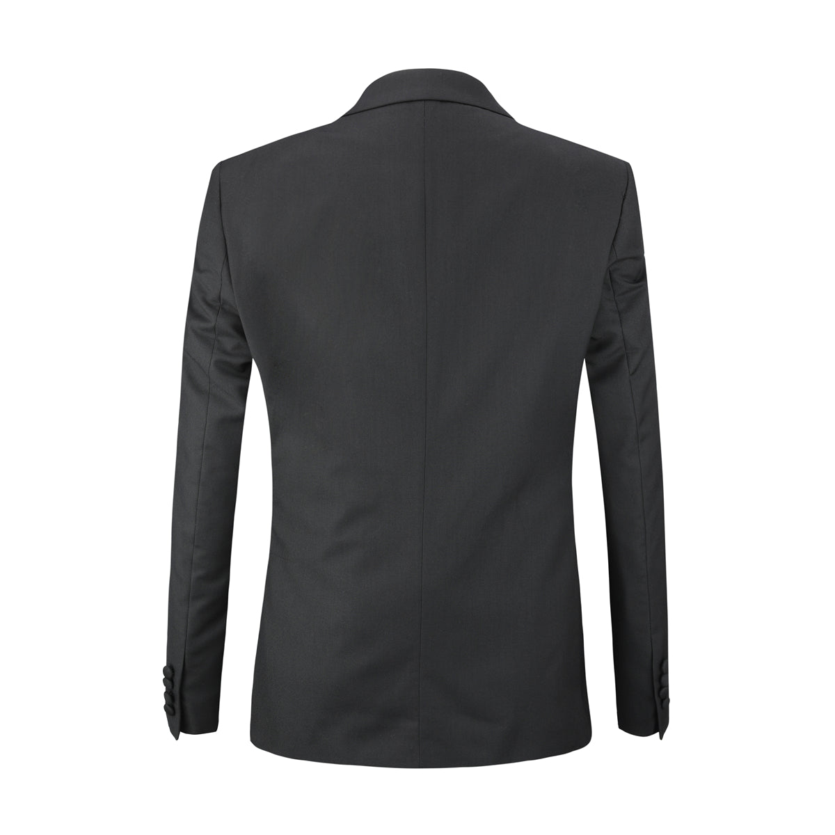 Stylish Men's 3-Piece Slim Fit One Button Color Block Suit - Grey | Perfect for Weddings, Business Meetings & Formal Events