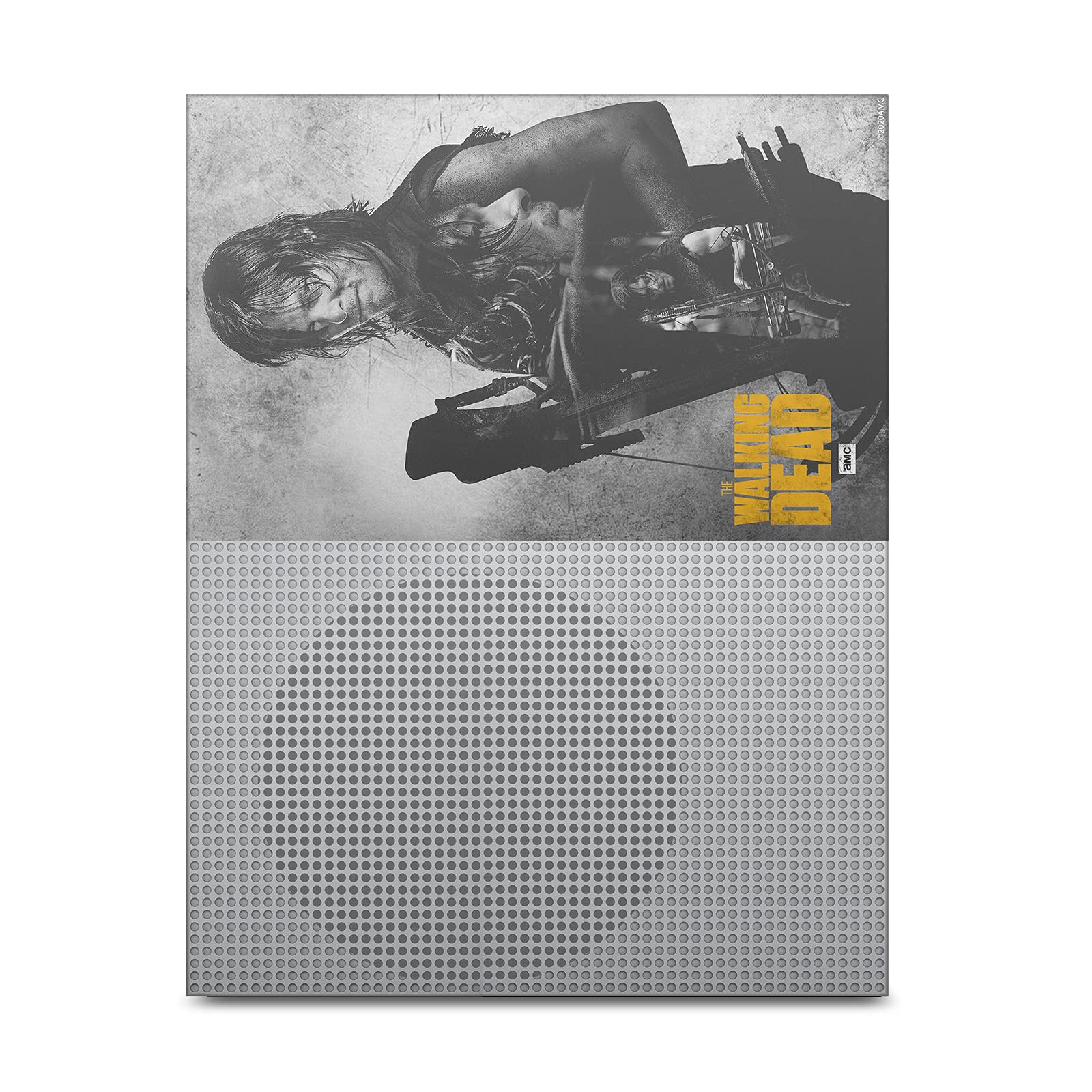 Official AMC The Walking Dead Daryl Double Exposure Vinyl Skin Decal Sticker Compatible with Xbox One S Console - Gaming Accessories for Fans & Collectors - Perfect for Customizing Your Console at Home or Gaming Events