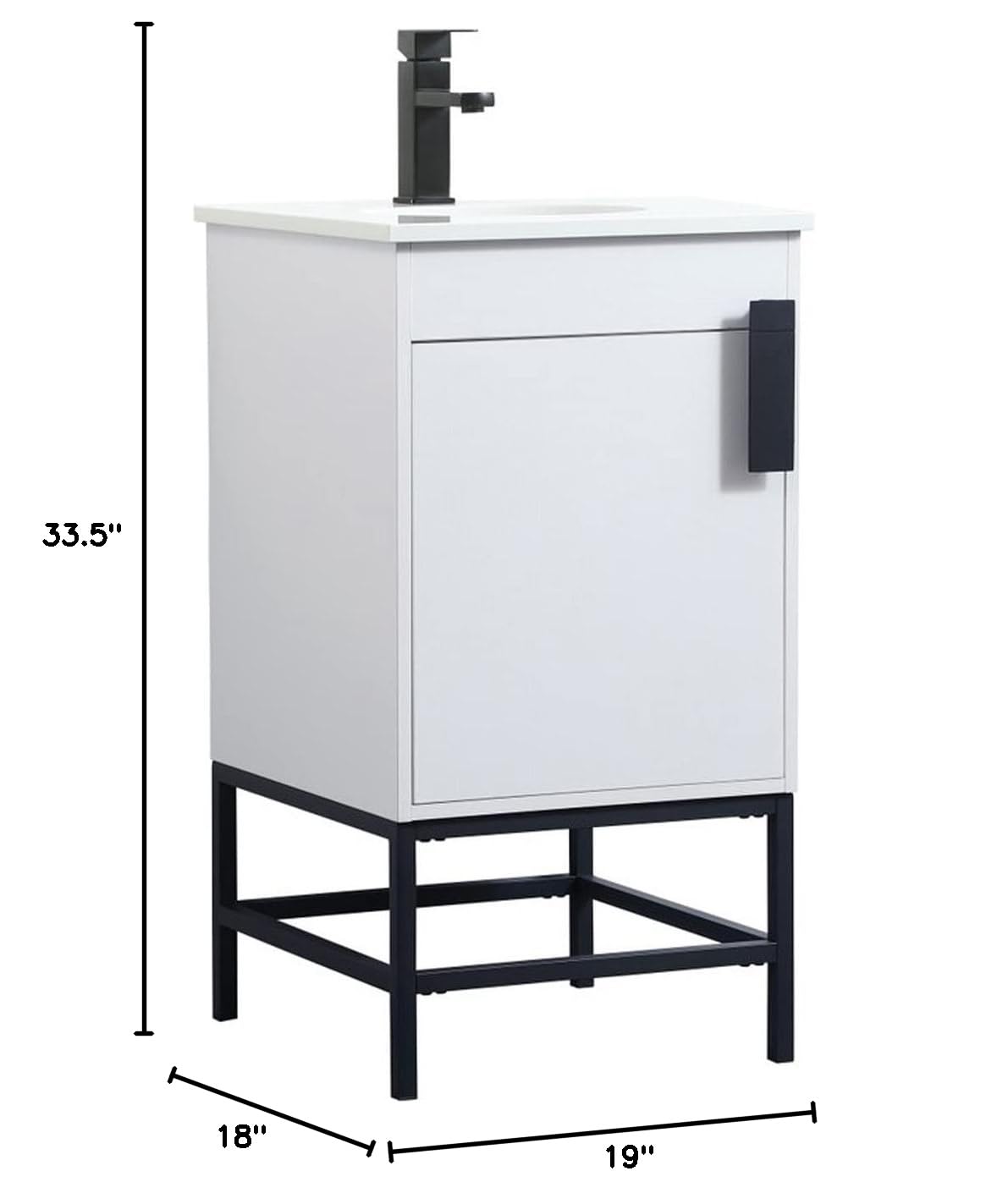 32 Inch Modern Bathroom Vanity with Sink - Elegant Green Storage Cabinet for Bathroom Organization | Perfect for Small Spaces, Apartments & Home Decor