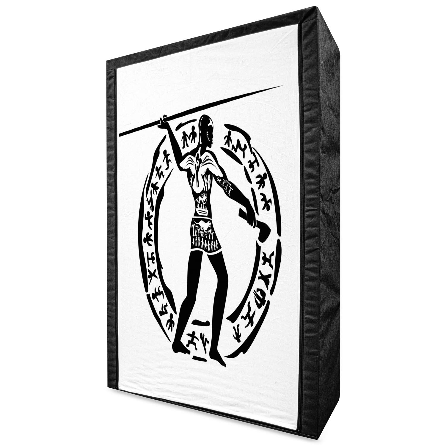 Ambesonne Hunting Portable Fabric Wardrobe - 42.5