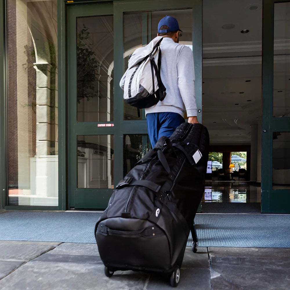 Sun Mountain Clubglider Meridian Travel Cover - Premium Golf Bag Travel Case with Wheels for Easy Transport | Perfect for Air Travel & Golf Trips