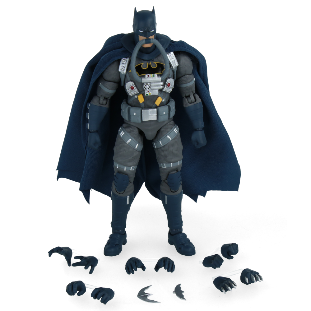 MAFEX Batman Hush Stealth Jumper Action Figure - Collectible DC Comics Superhero Toy for Display & Play - Perfect for Fans, Collectors, and Gift Giving
